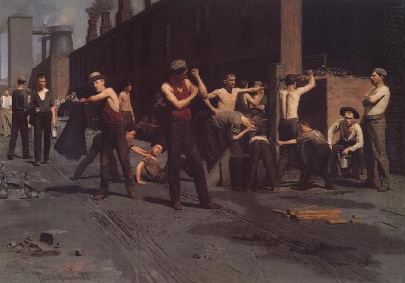 The Ironworkers' Noontime, Thomas Anshutz